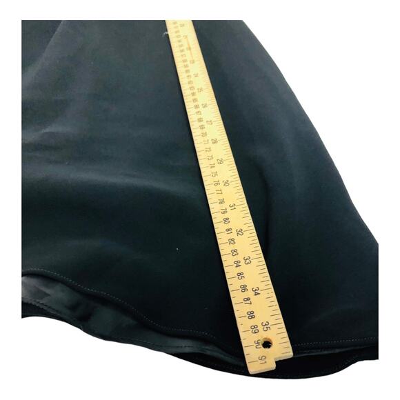 3804 Jones New York Sheath Womens 8 Black Sleeveless Little Black Dress V Neck - Picture 9 of 10